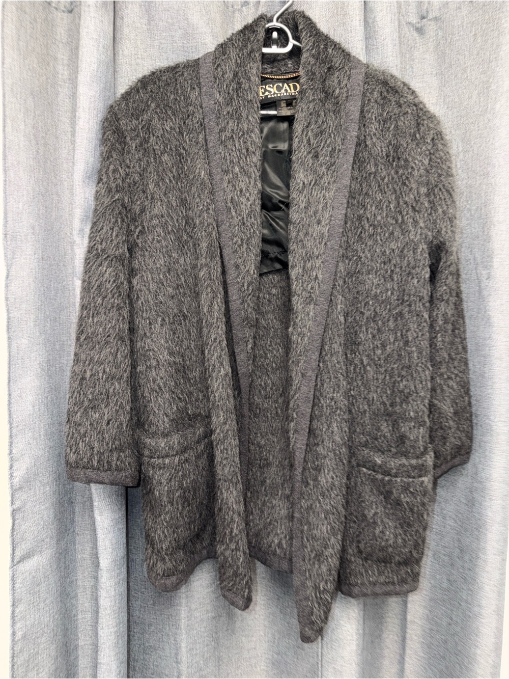 Escada by Margaretha Ley Alpaca Cardigan